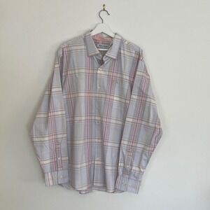 BRAND NEW Tommy Bahama Sarasota Stretch Plaid Long Sleeve Shirt Mens XL TG